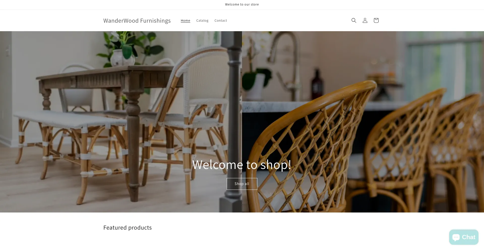 Website screenshot of Wanderwoo.com