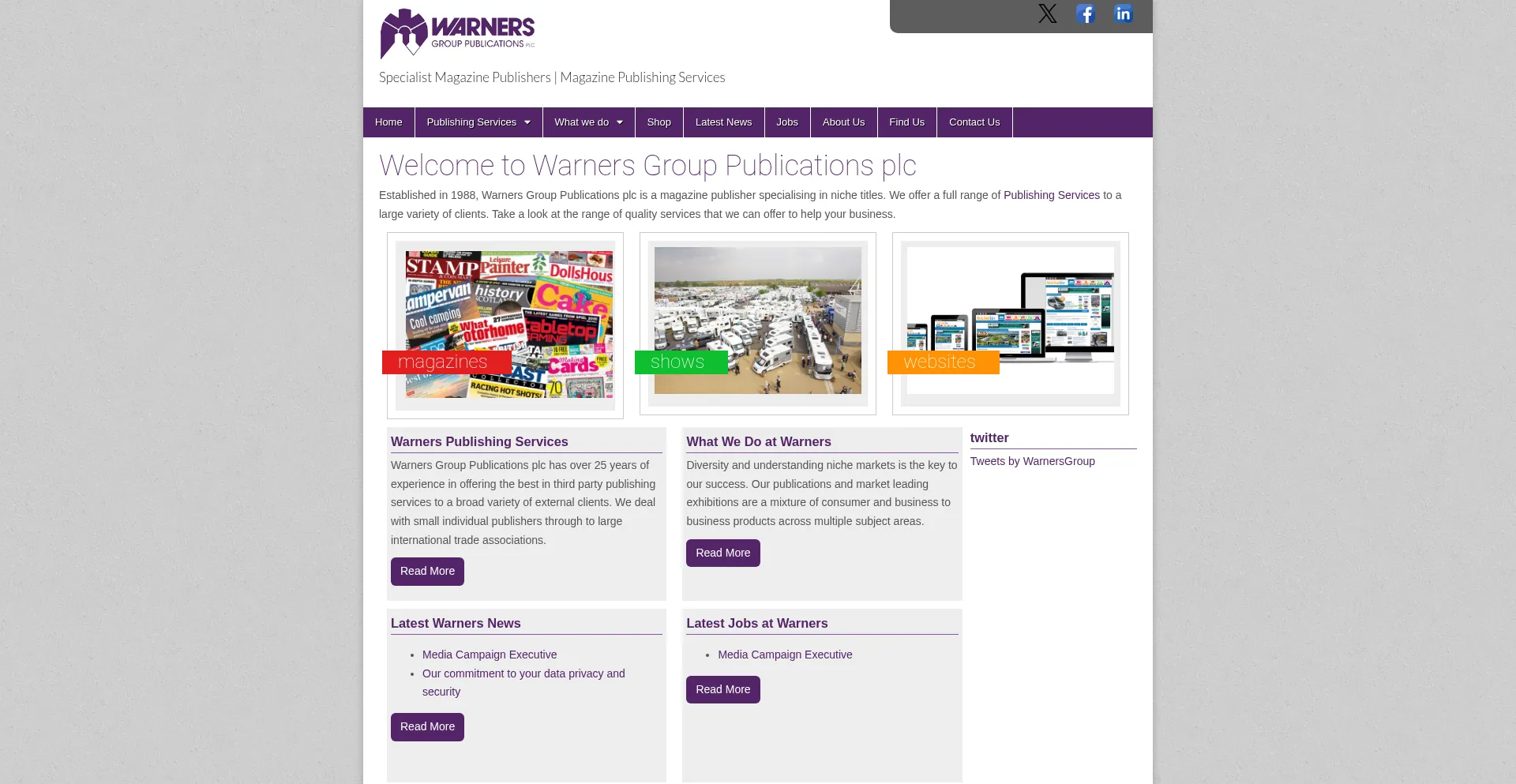 Warnersgroup.co.uk é Seguro e Confiável?