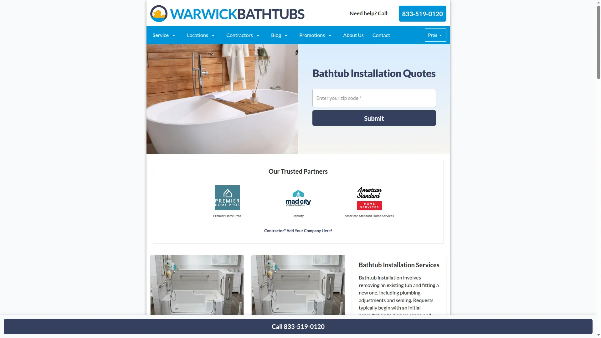 Warwickbathtub.com