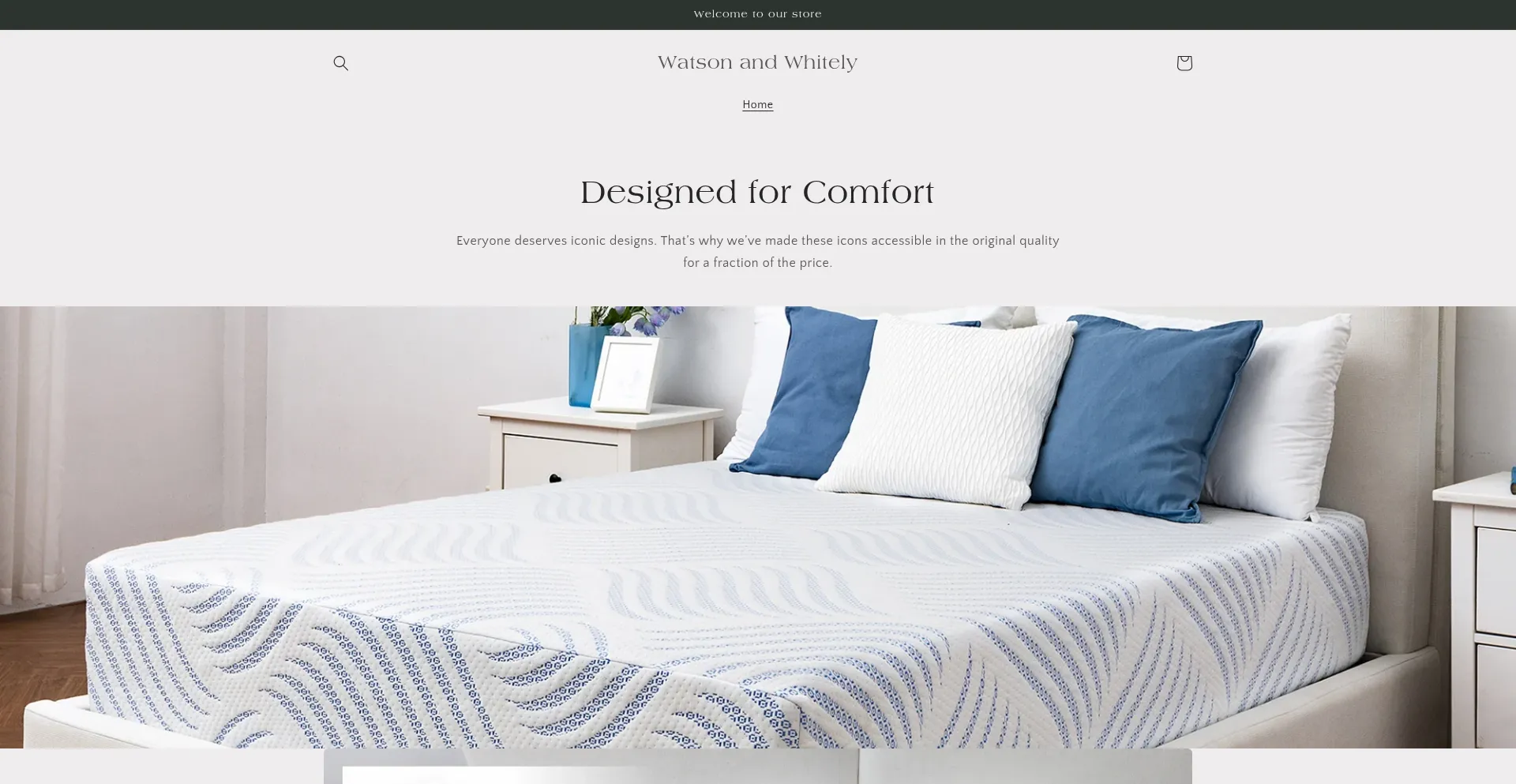 Website screenshot of Watsonandwhitely.com