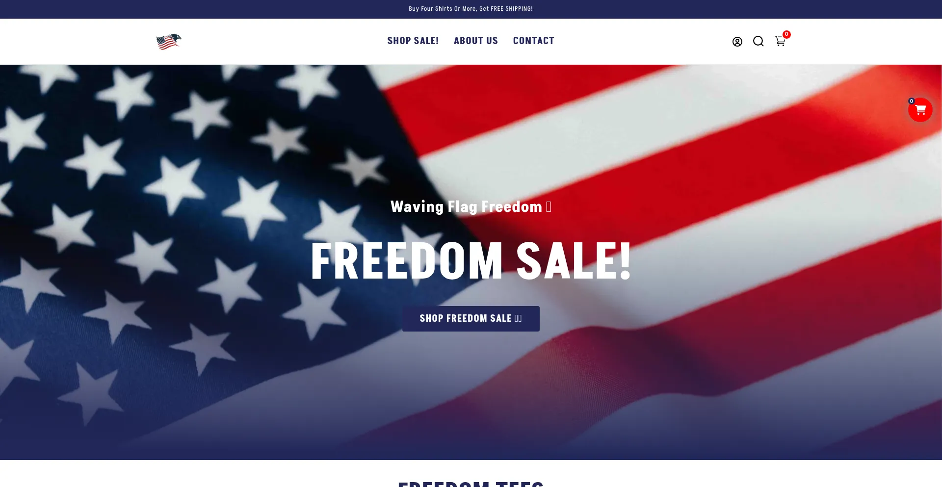 Wavingflagfreedom.com é Seguro e Confiável?