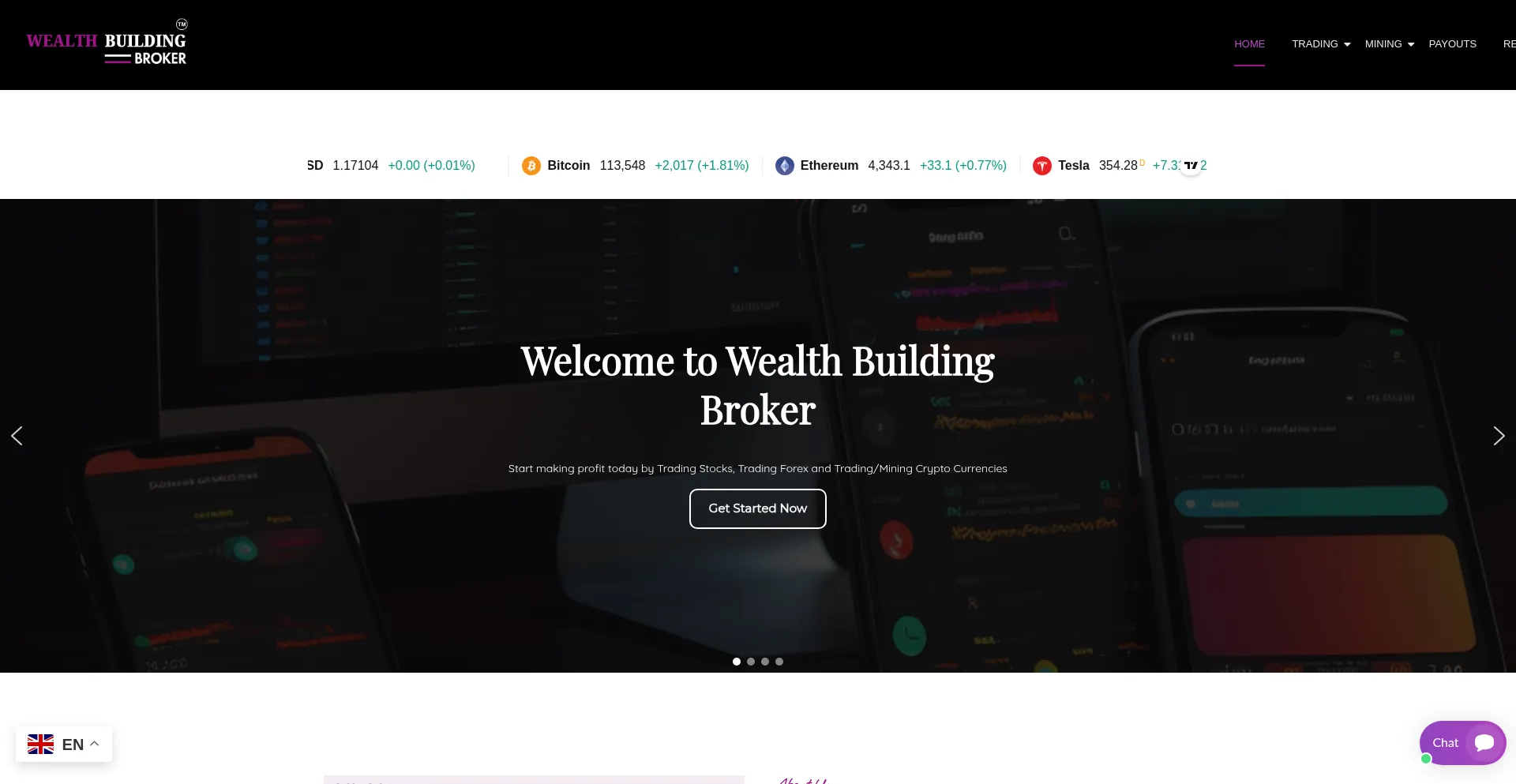 Wealthbuildingbrokers.com é Seguro e Confiável?