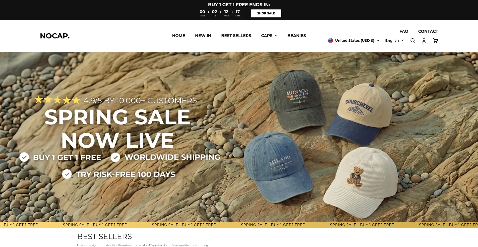 Wearnocap.com