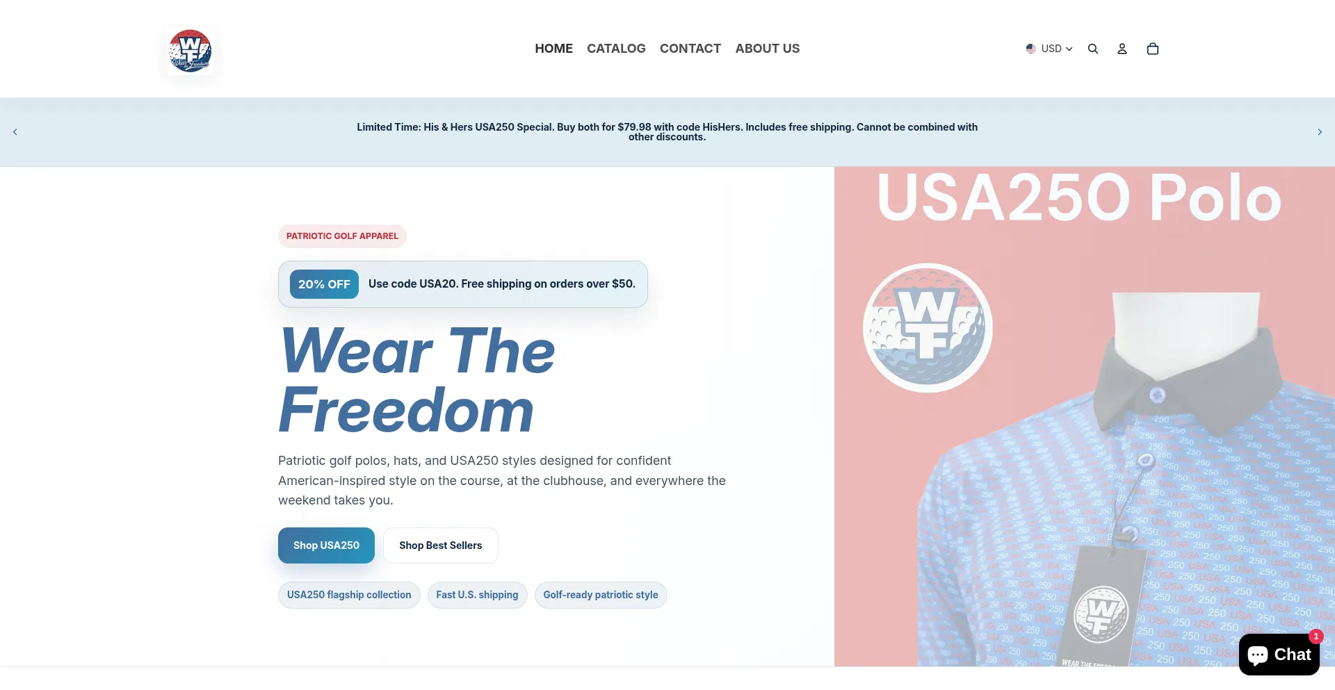 Wearthefreedomusa.com