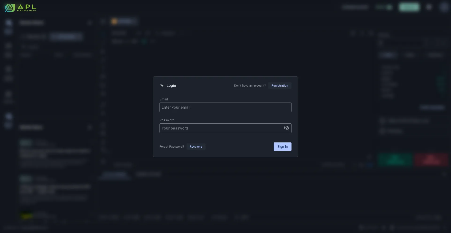 Web.apl.finance Screenshot