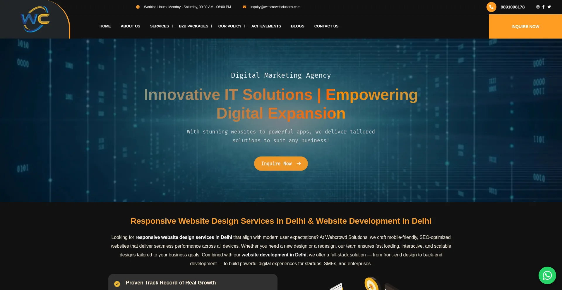 Webcrowdsolutions.com Screenshot