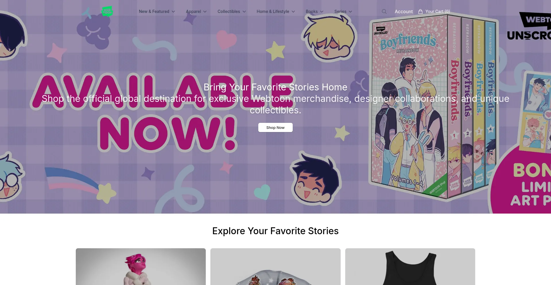 Webtoonshop.shop