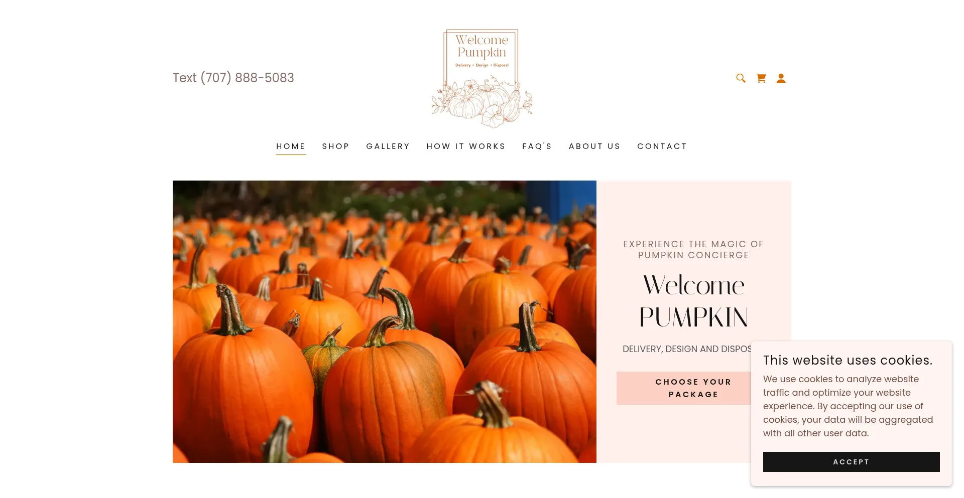 Welcomepumpkin.com é Seguro e Confiável?