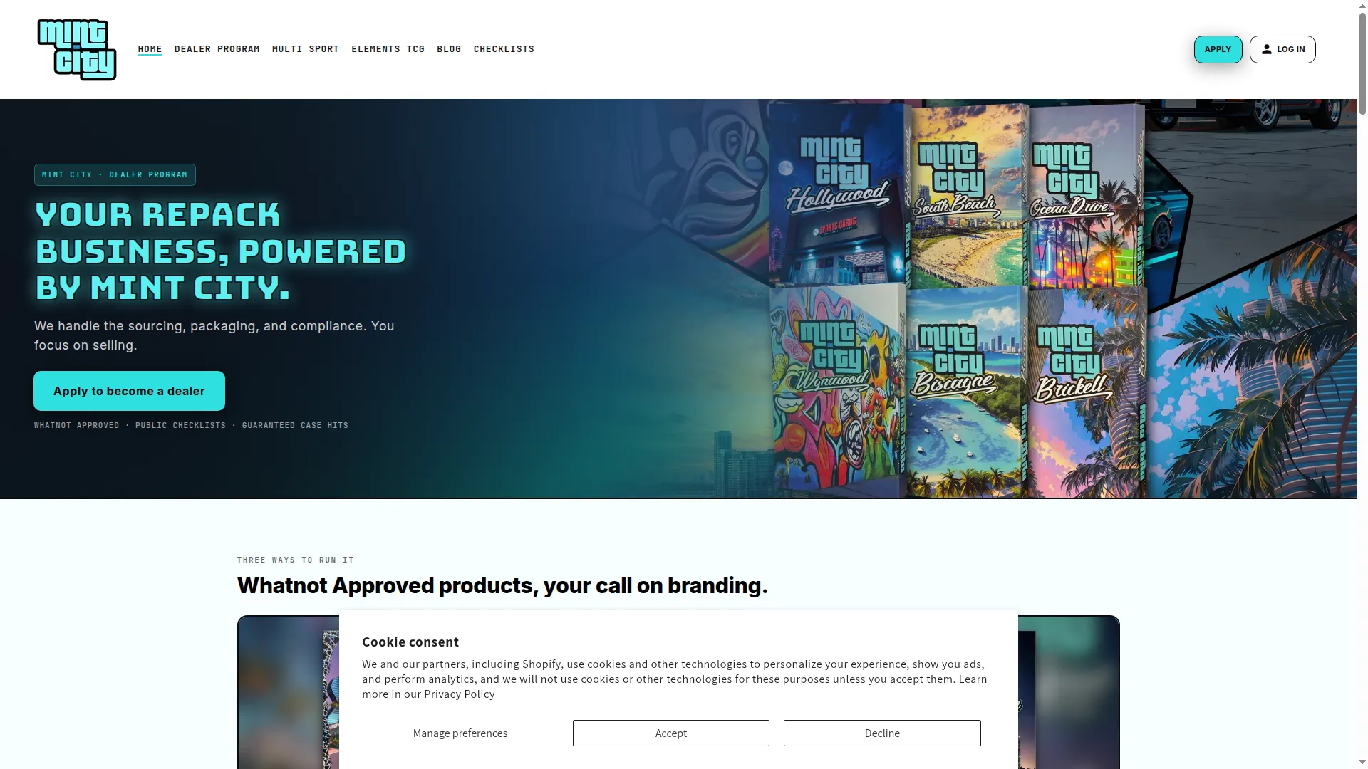 Welcometomintcity.com