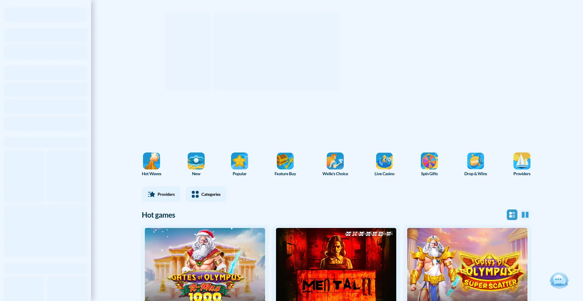 Welle.casino Screenshot