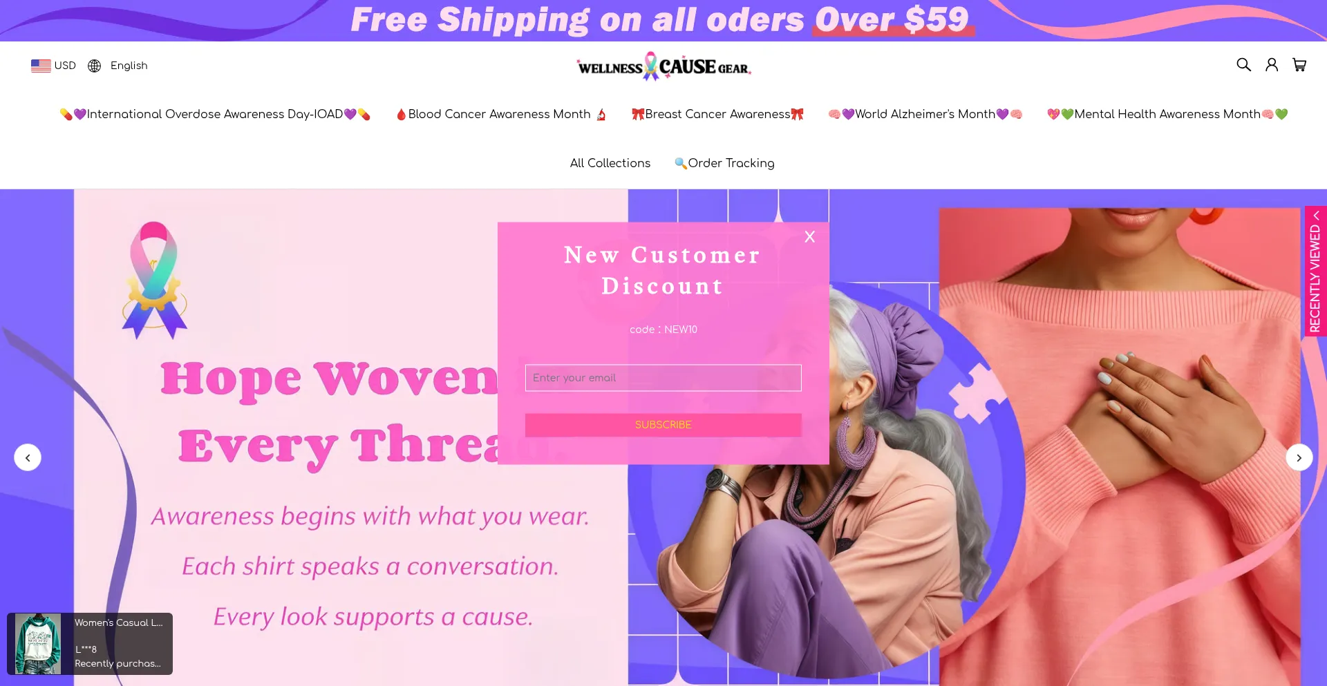 Wellnesscausegear.com