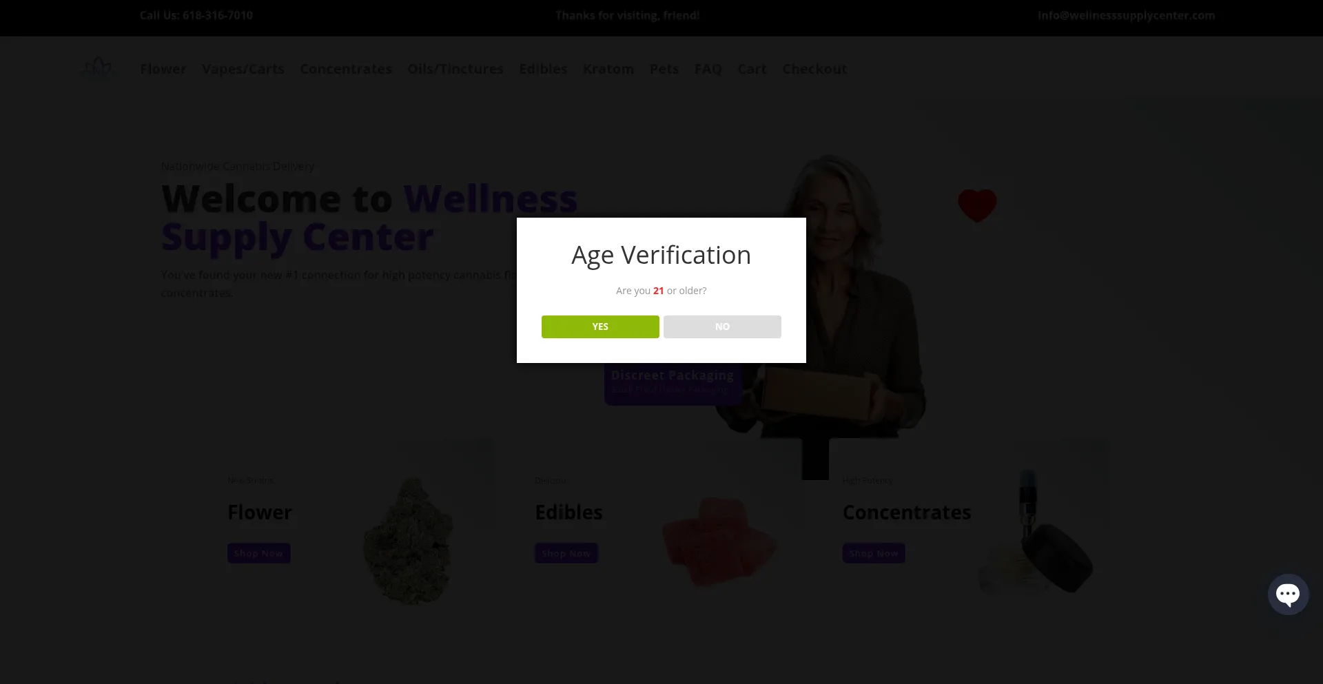 Wellnesssupplycenter.com é Seguro e Confiável?