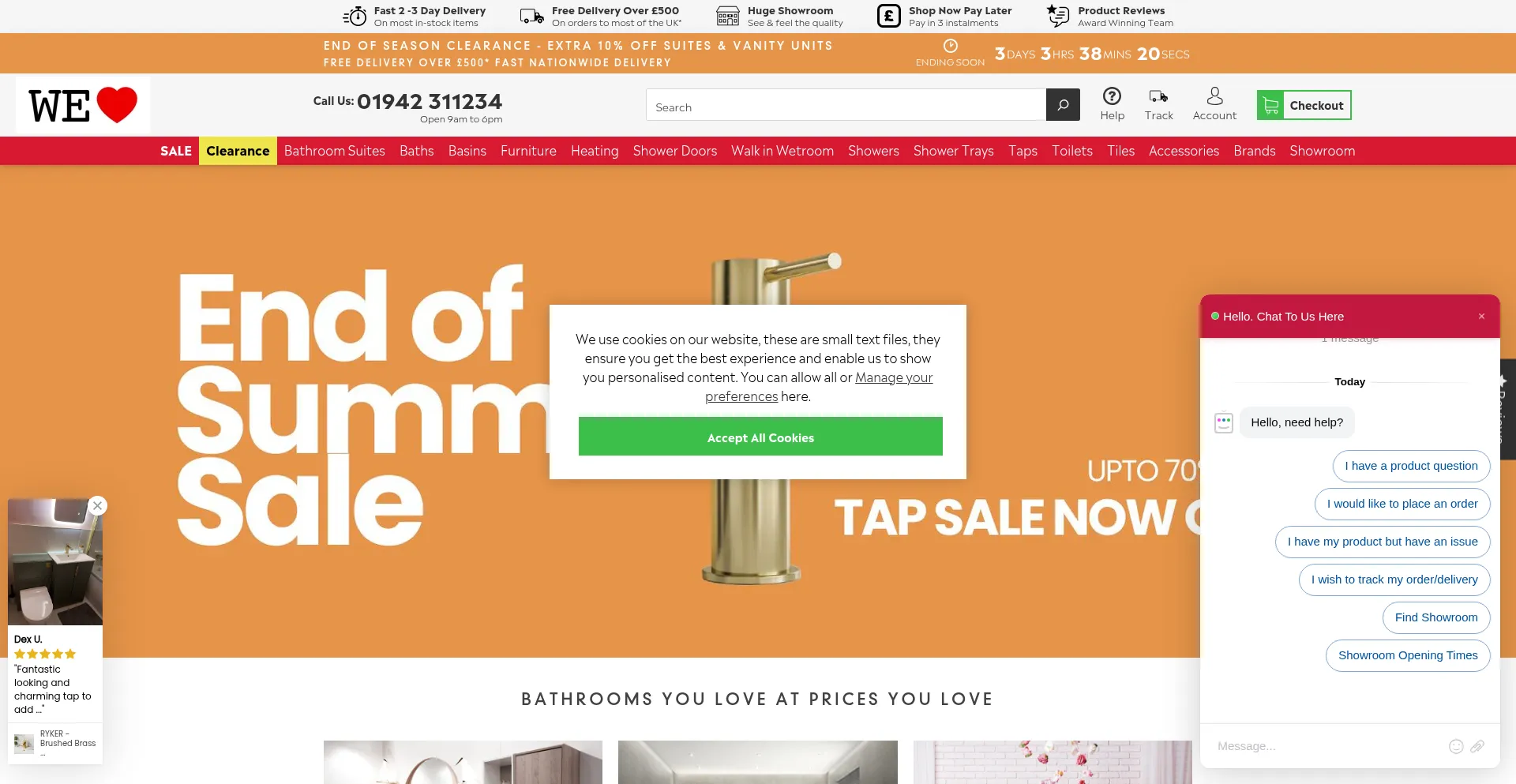 Welove.co.uk Screenshot