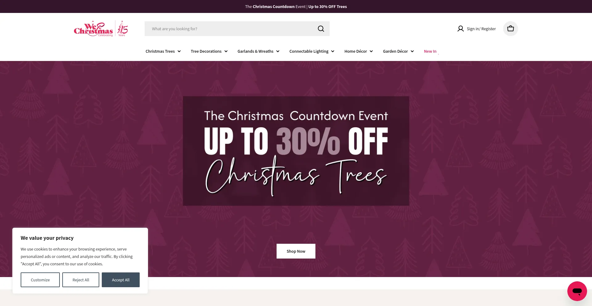 Werchristmas.co.uk Screenshot