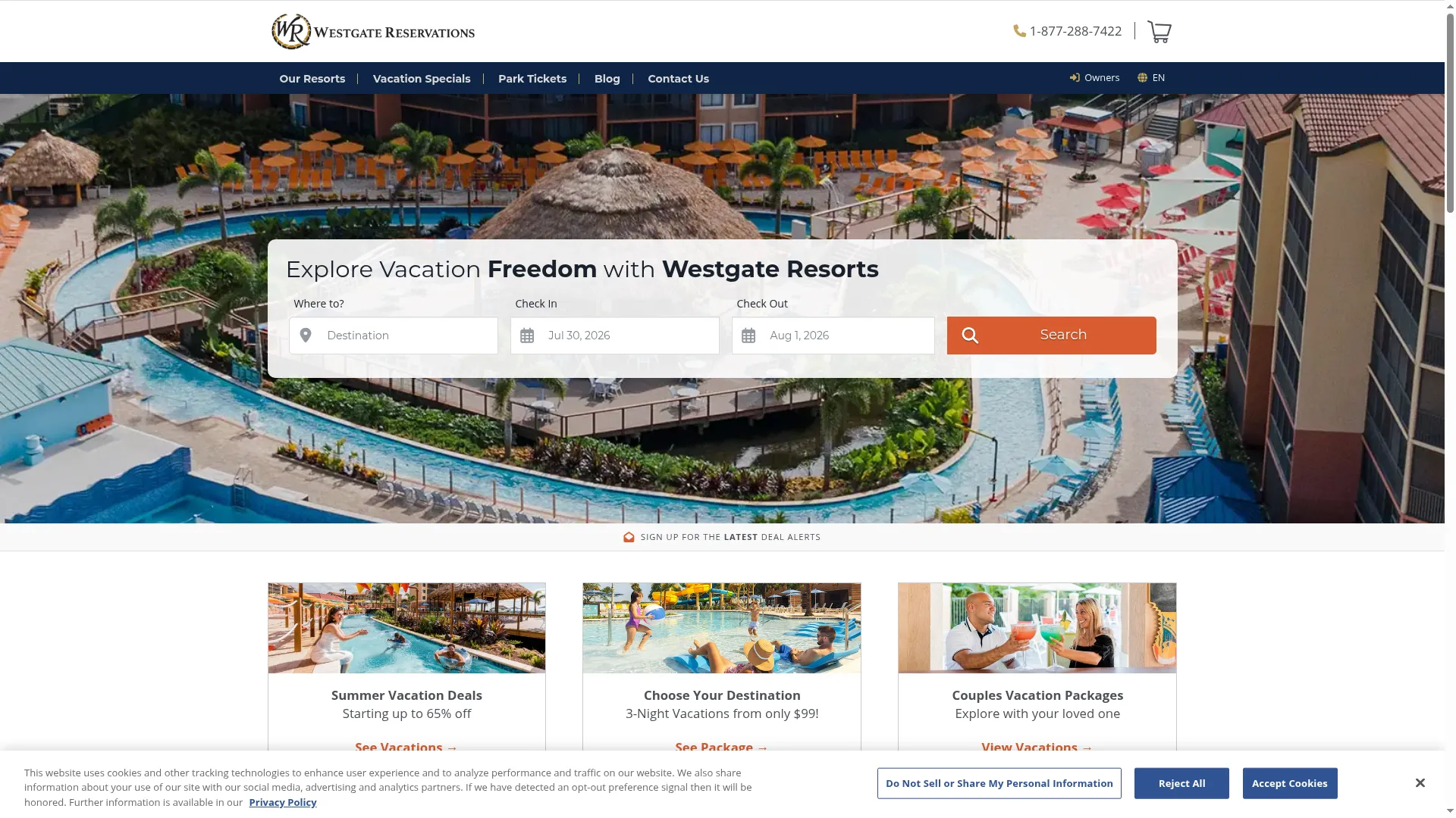 Westgatereservations.com