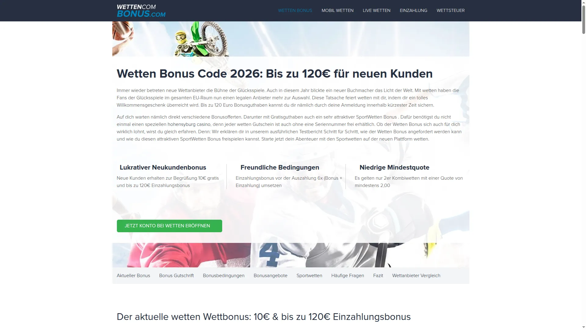 Wettencombonus.com