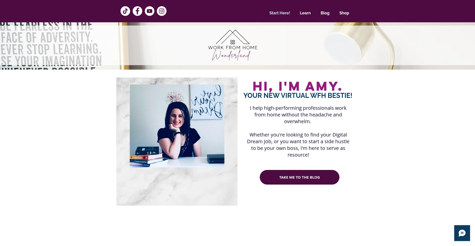 Wfhwonderland.com Screenshot