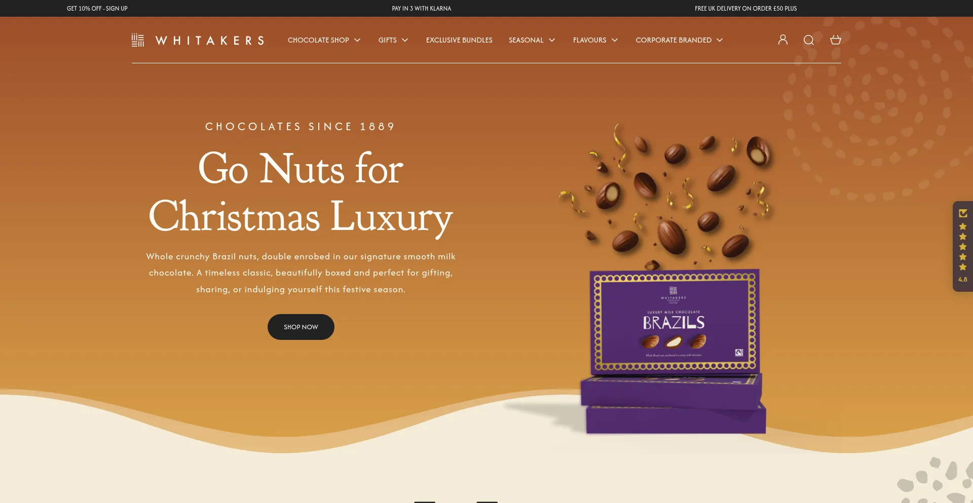 Whitakerschocolates.com