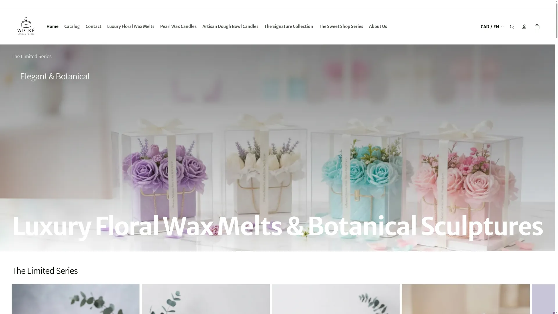 Wickeartisancandle.com
