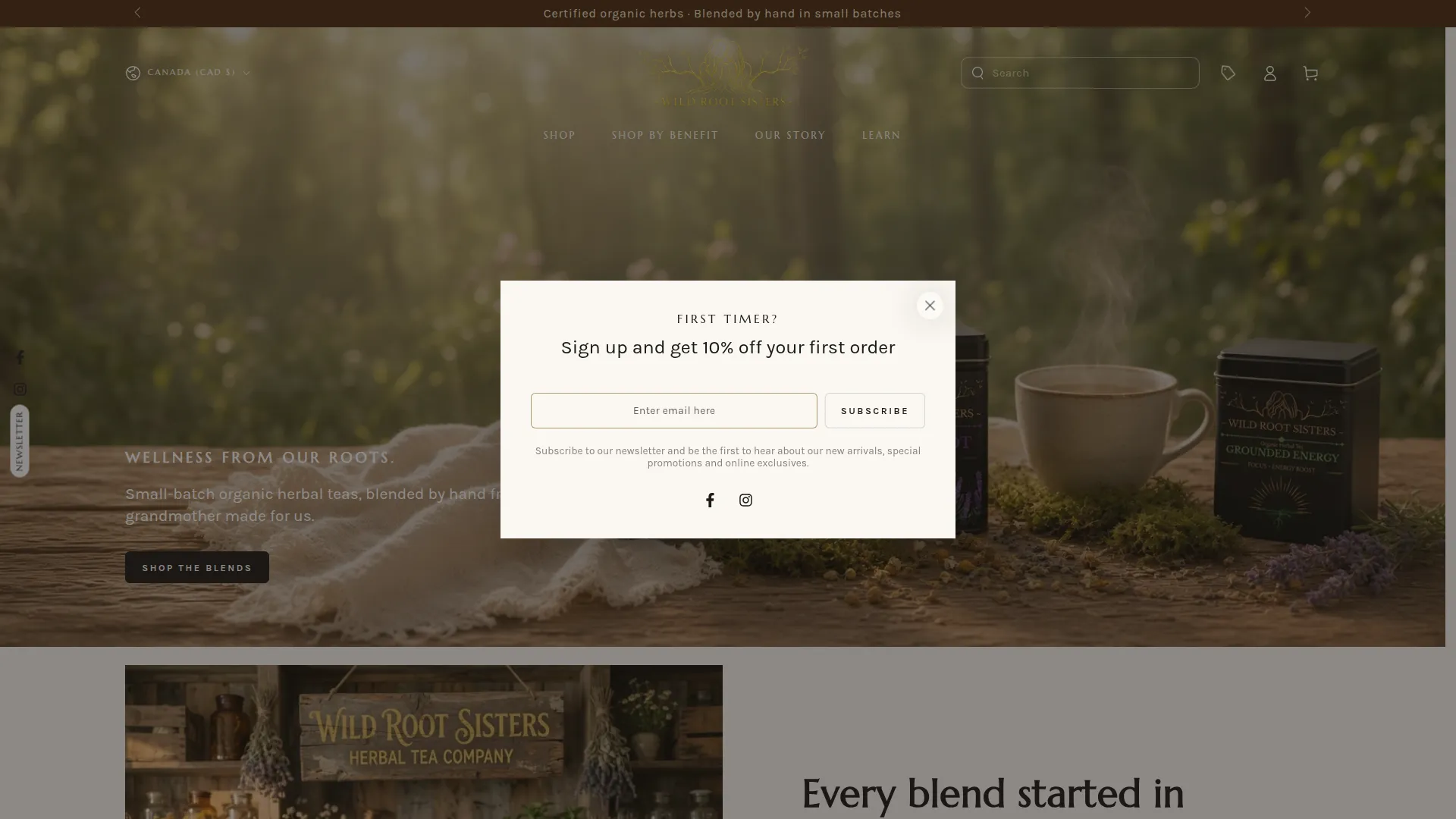 Wildrootsisters.com