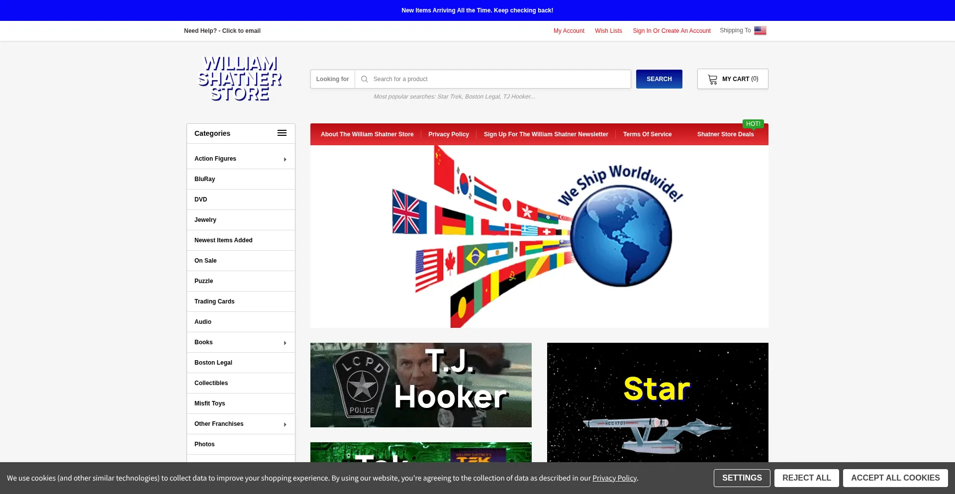 Williamshatnerstore.com
