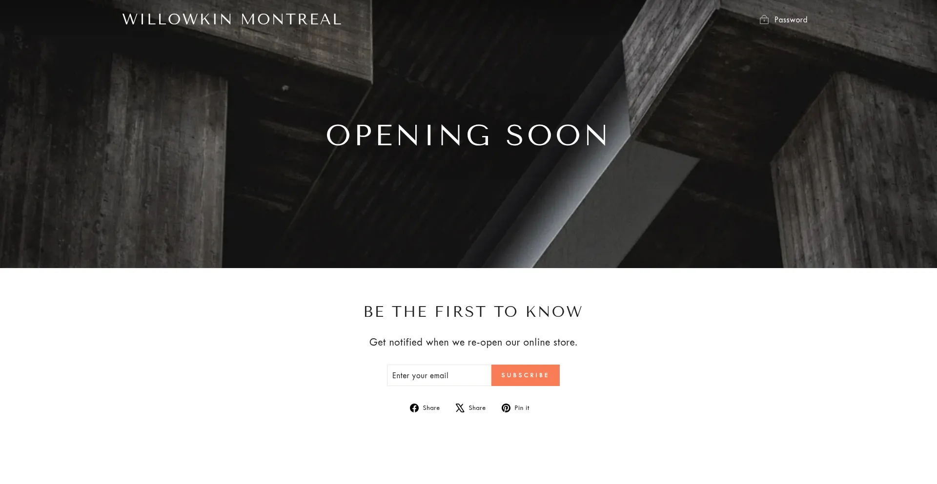 Website screenshot of Willowkin-montreal.com