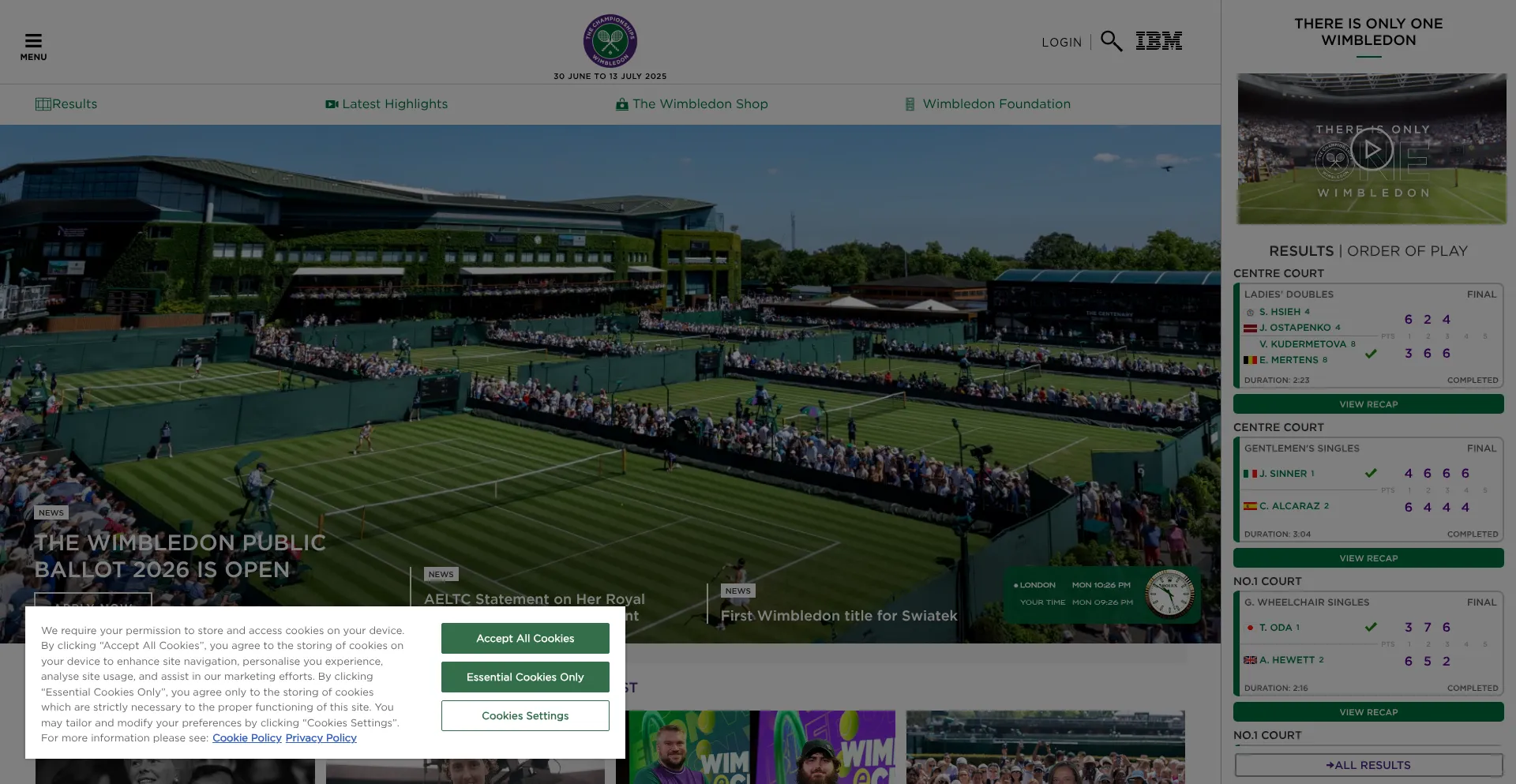 Wimbledon.com é Seguro e Confiável?