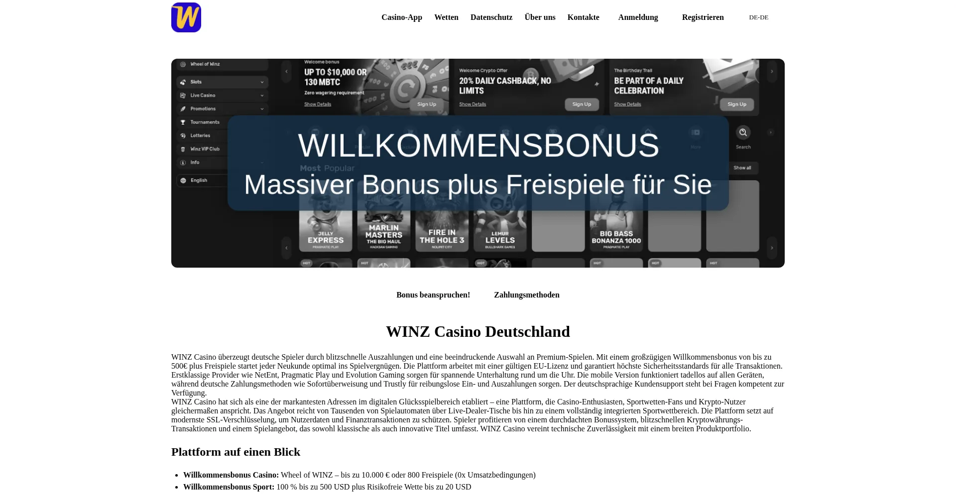 Winzocasino.com