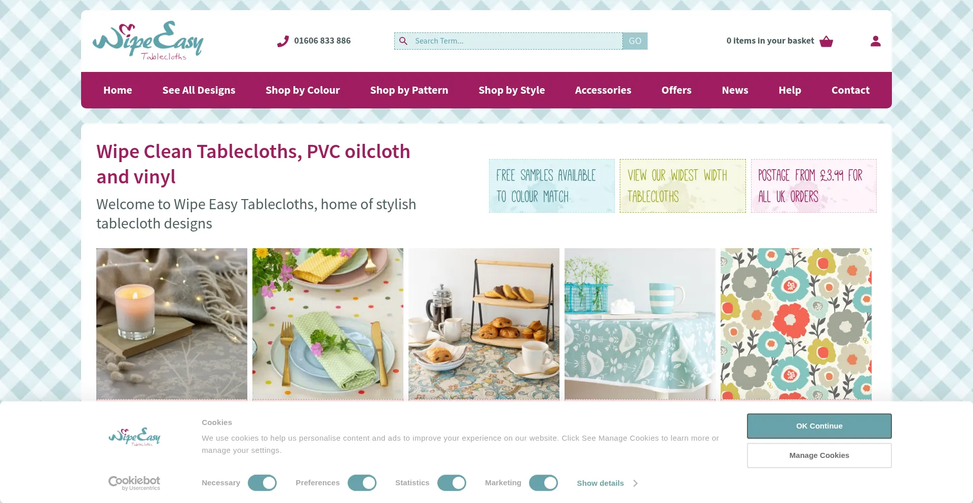 Wipeeasytablecloths.com