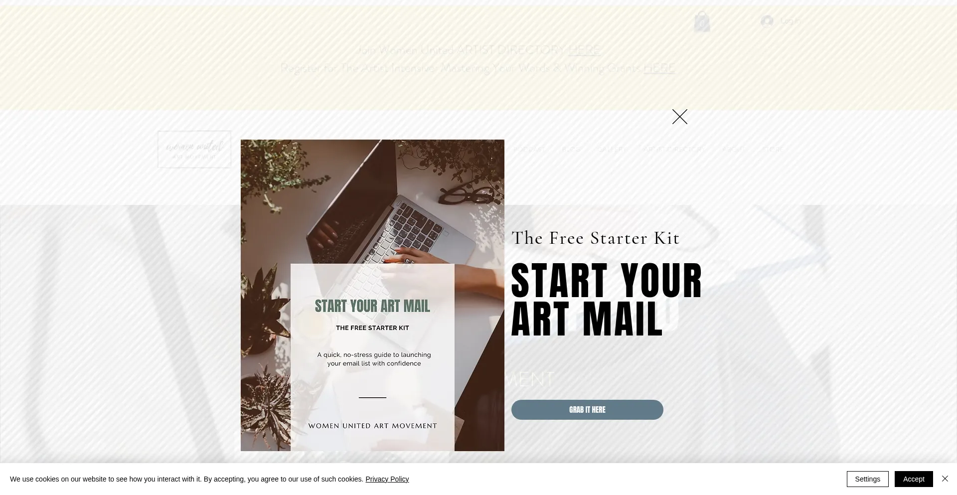 Womenunitedartmovement.com