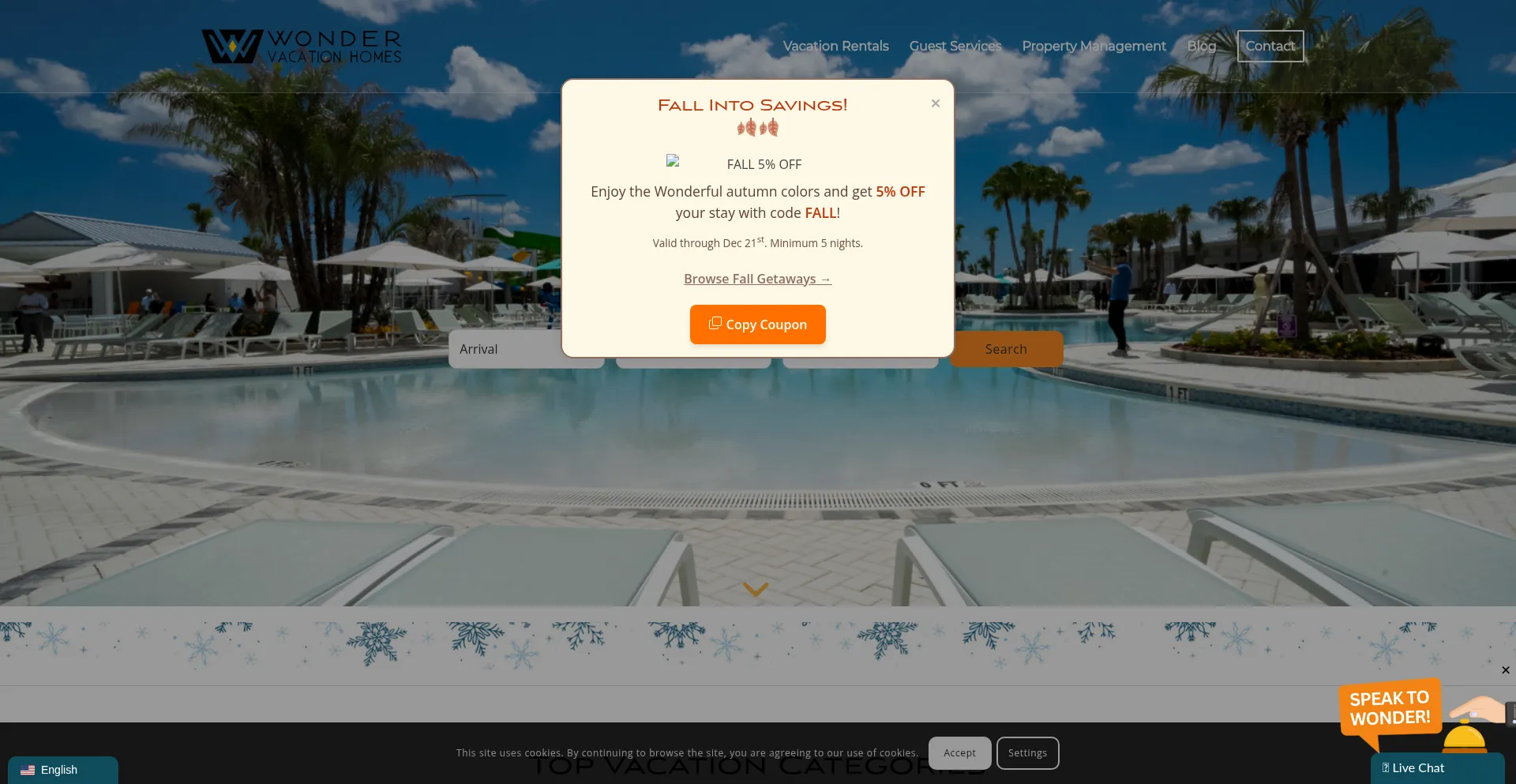 Wondervacationhomes.com