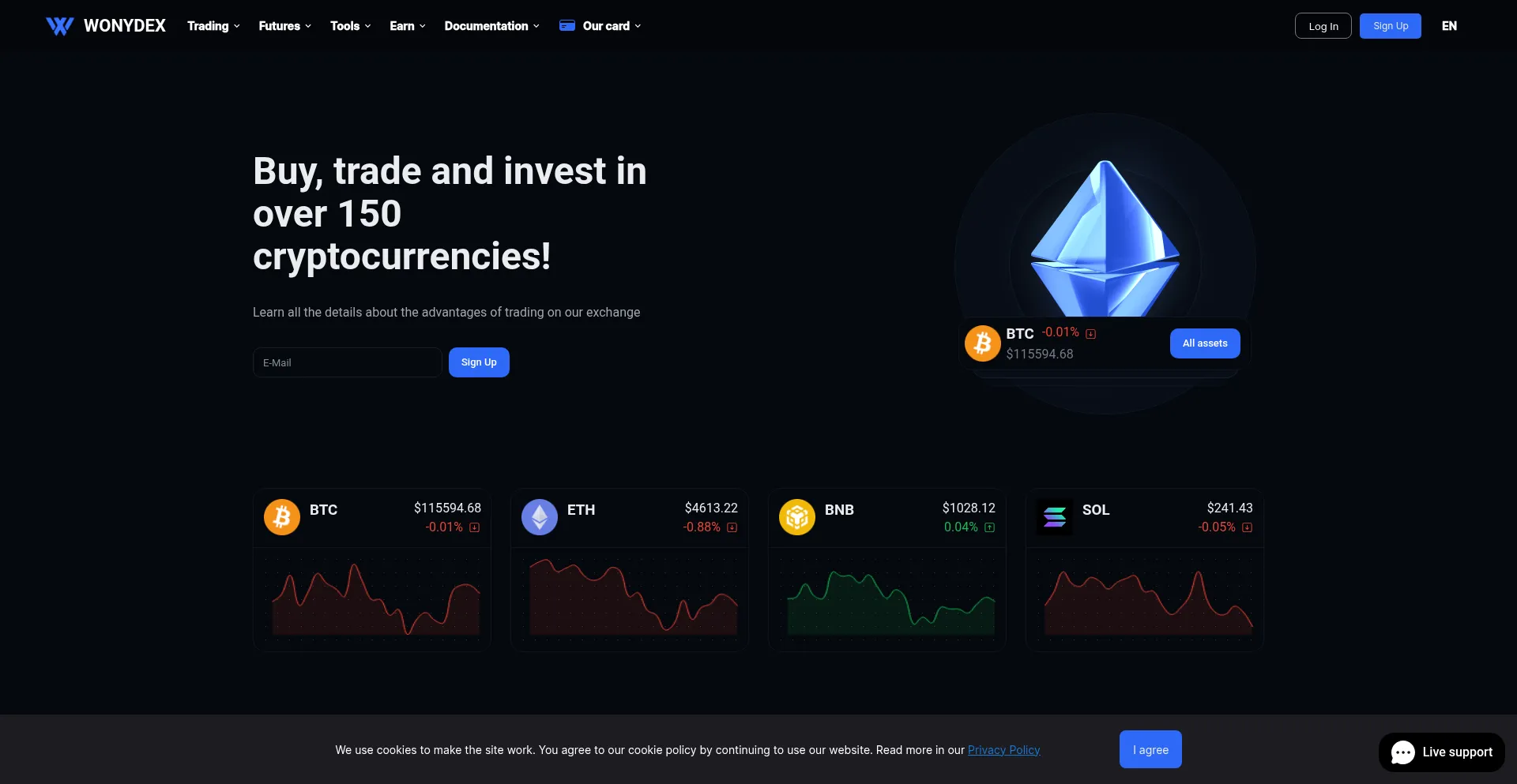 Wonydex.com é Seguro e Confiável?