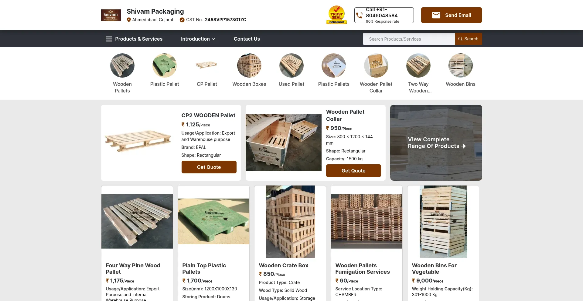 Woodenpalletindia.com