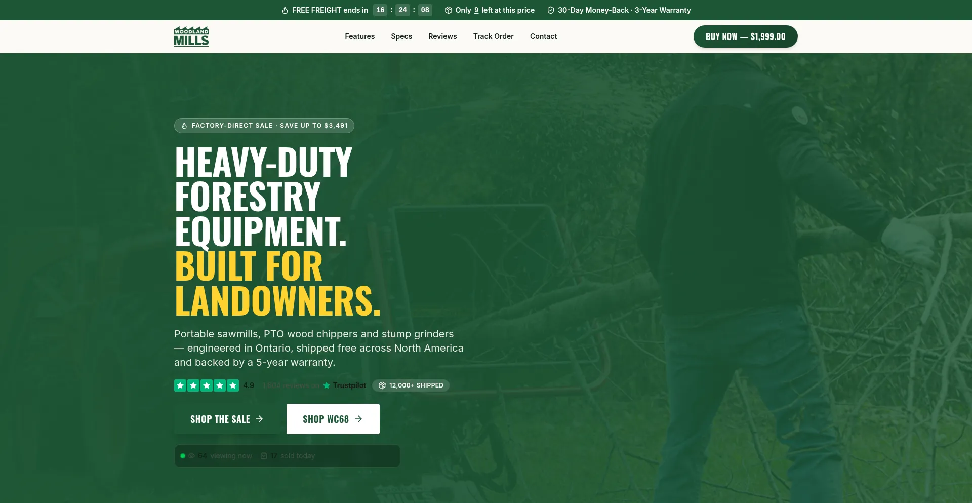 Woodlandmillsusa.com