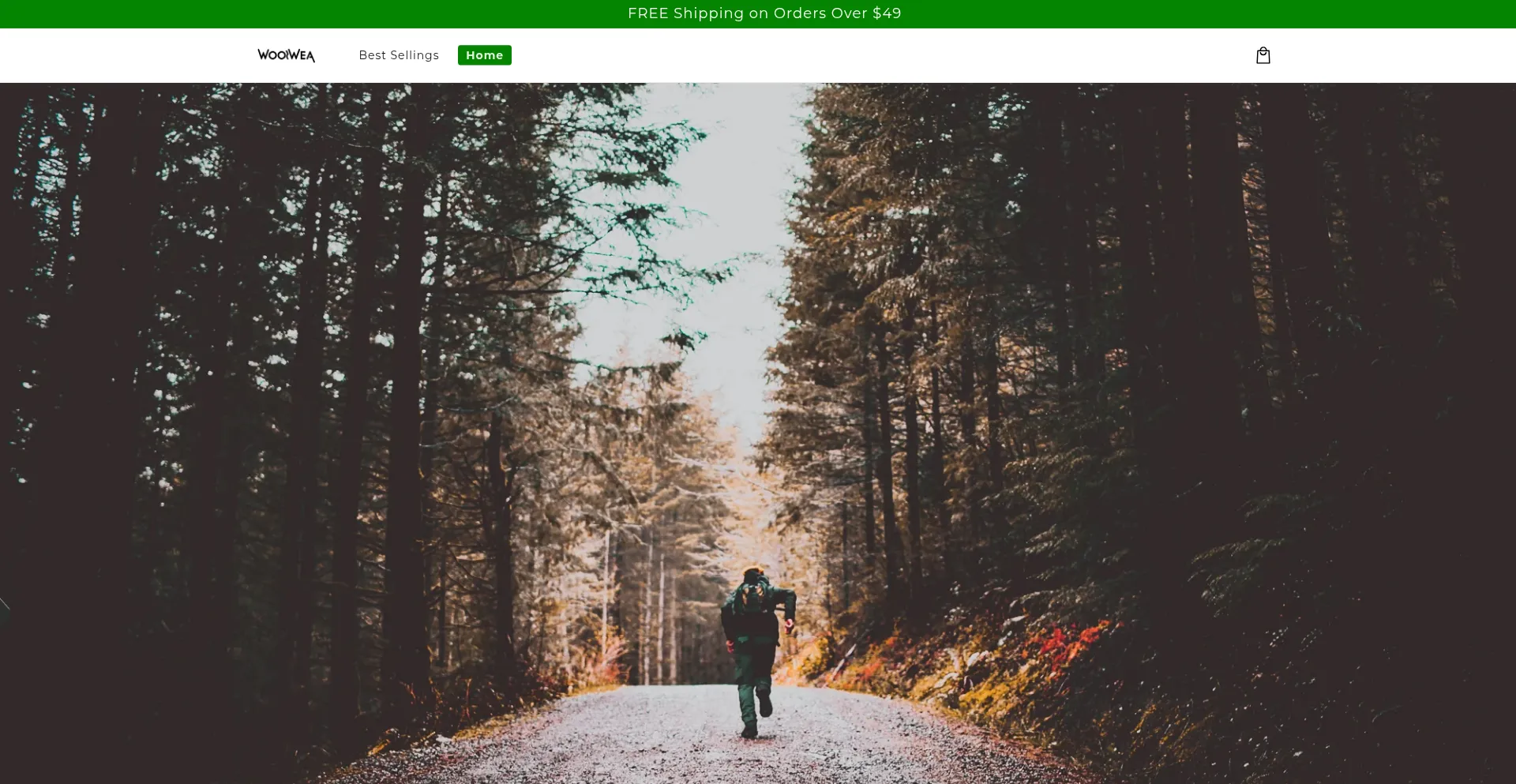 Website screenshot of Wooweamart.com
