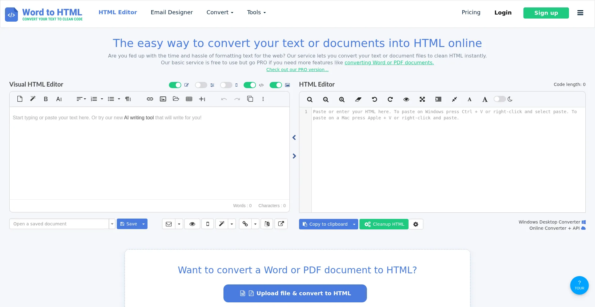Wordtohtml.net
