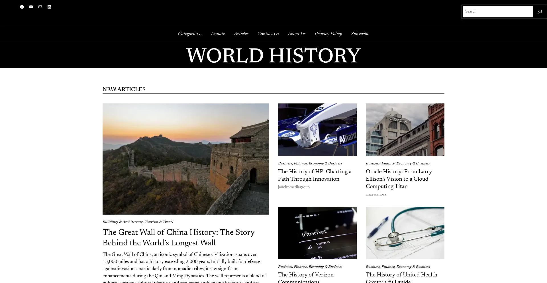 Worldhistoryjournal.com é Seguro e Confiável?