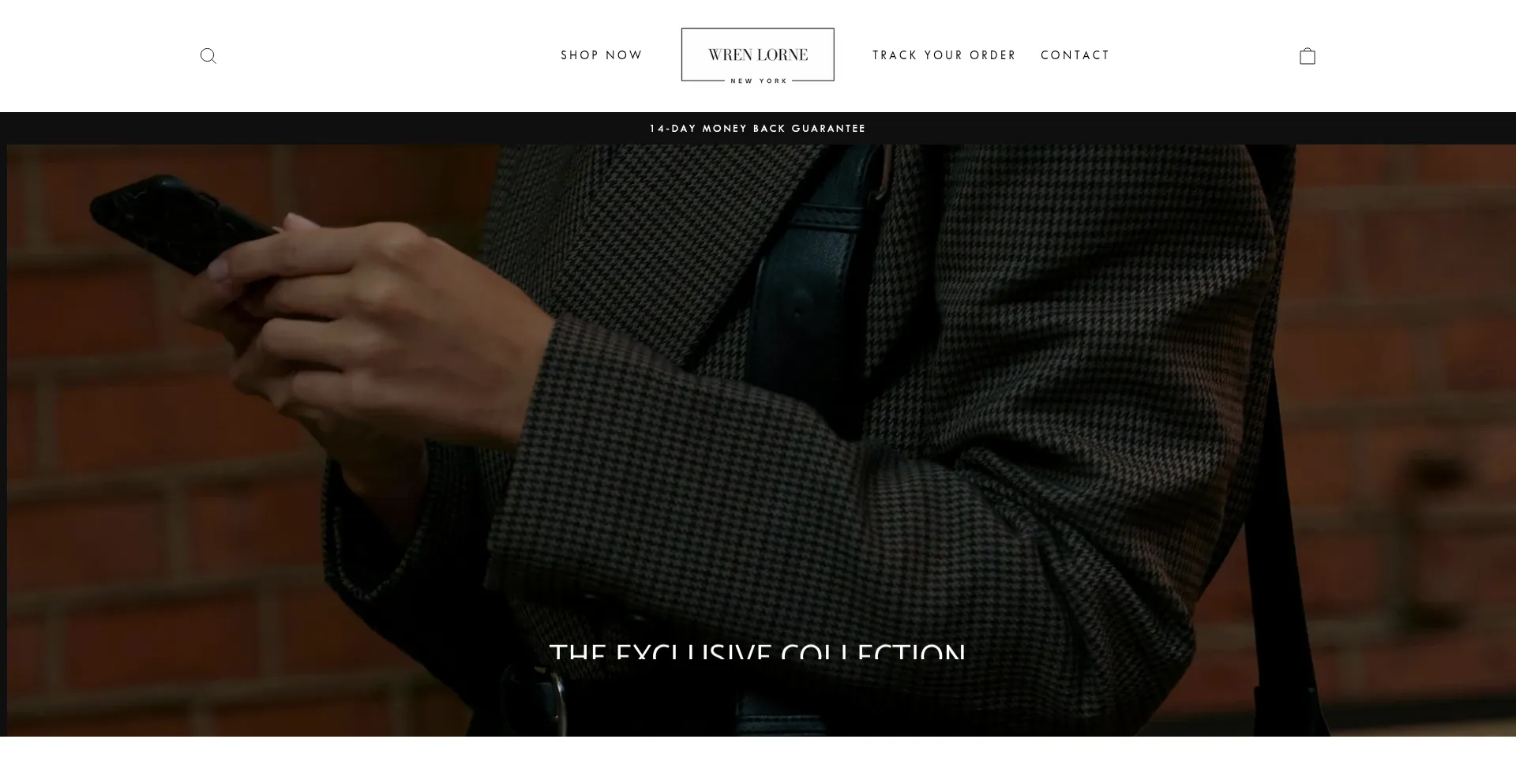 Website screenshot of Wrenlornenewyork.com
