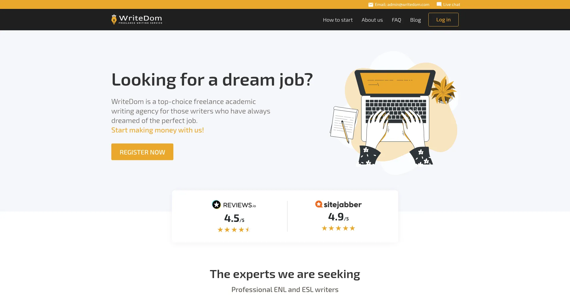 Writedom.com é Seguro e Confiável?