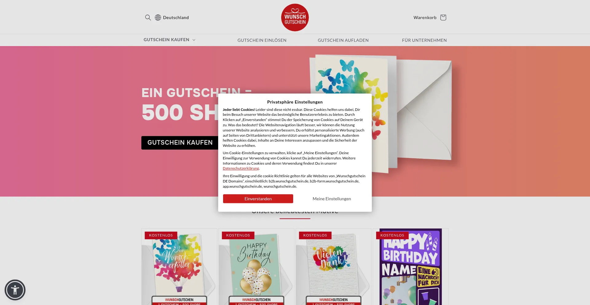 Wunschgutschein.de é Seguro e Confiável?