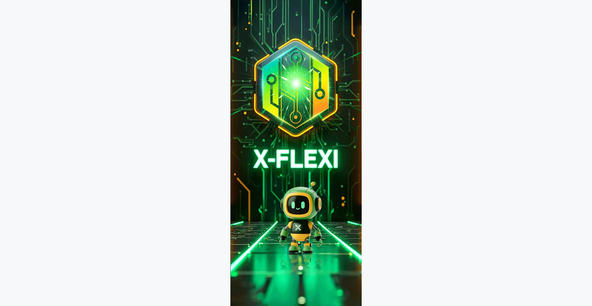 Website screenshot of X-flexi.com