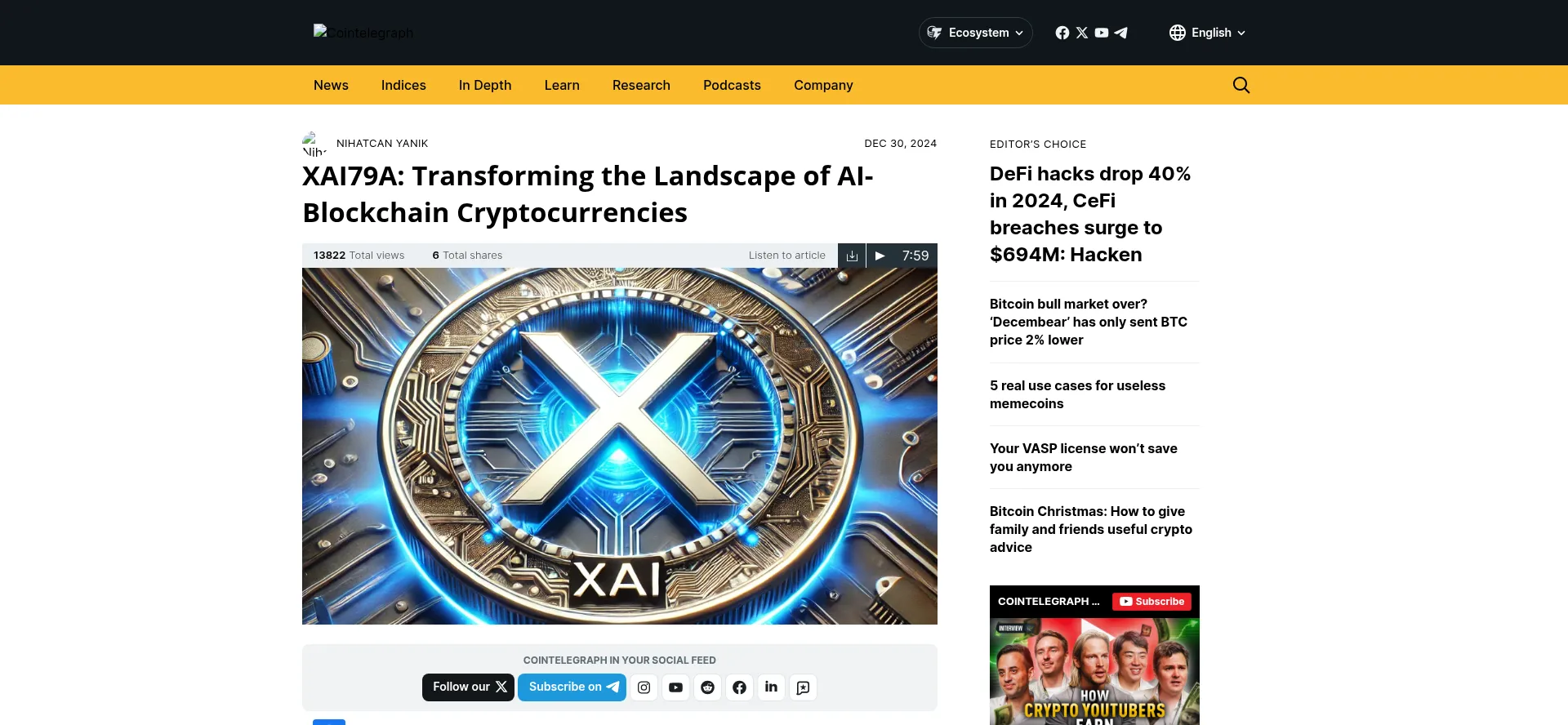 Xai79a-cointelegraph.com