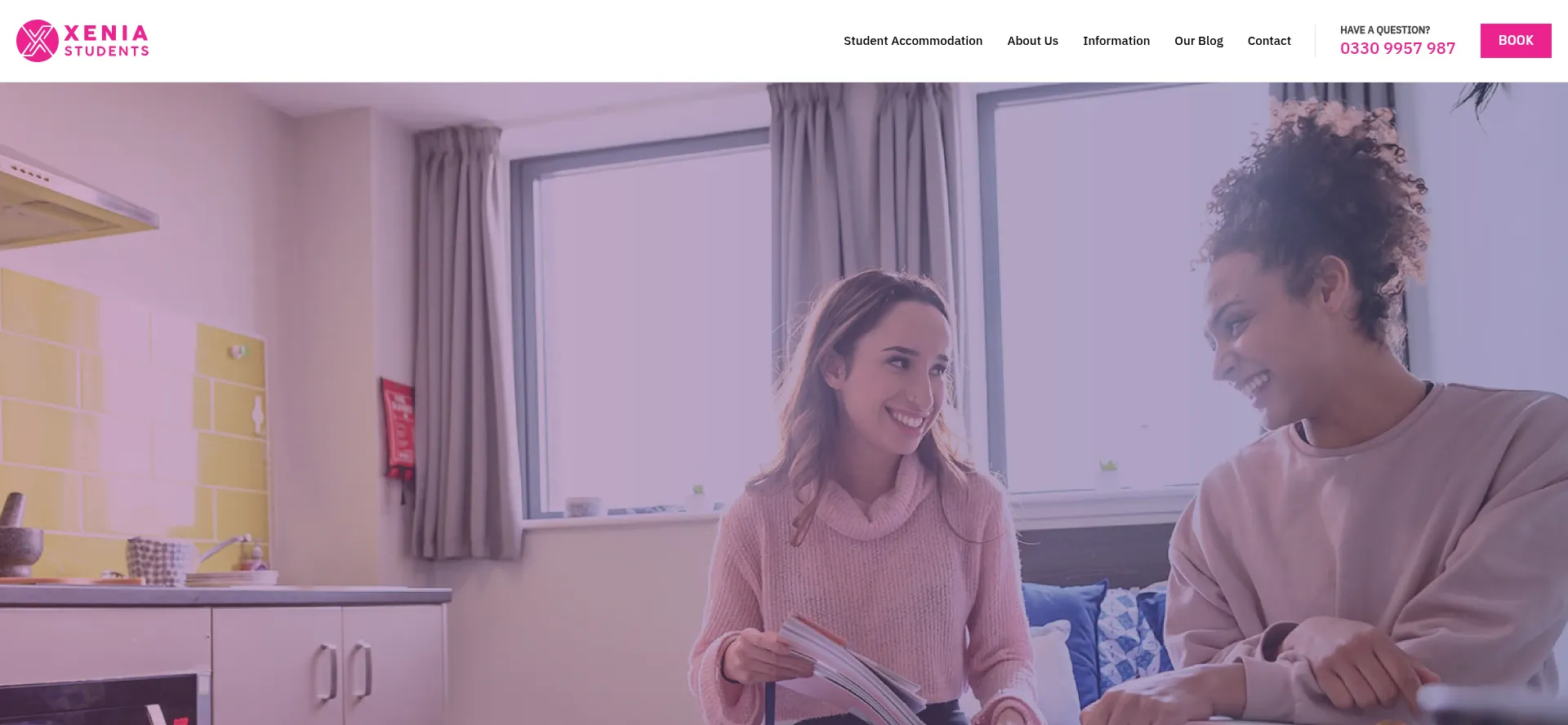 Xeniastudents.com Screenshot