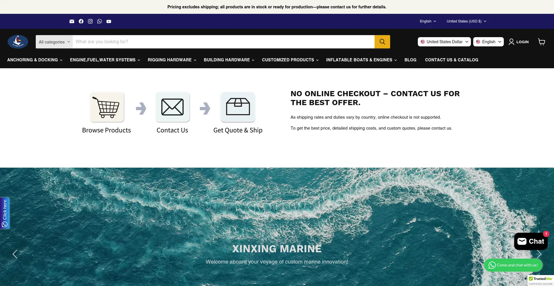 Xinxingmarinemfg.com é Seguro e Confiável?