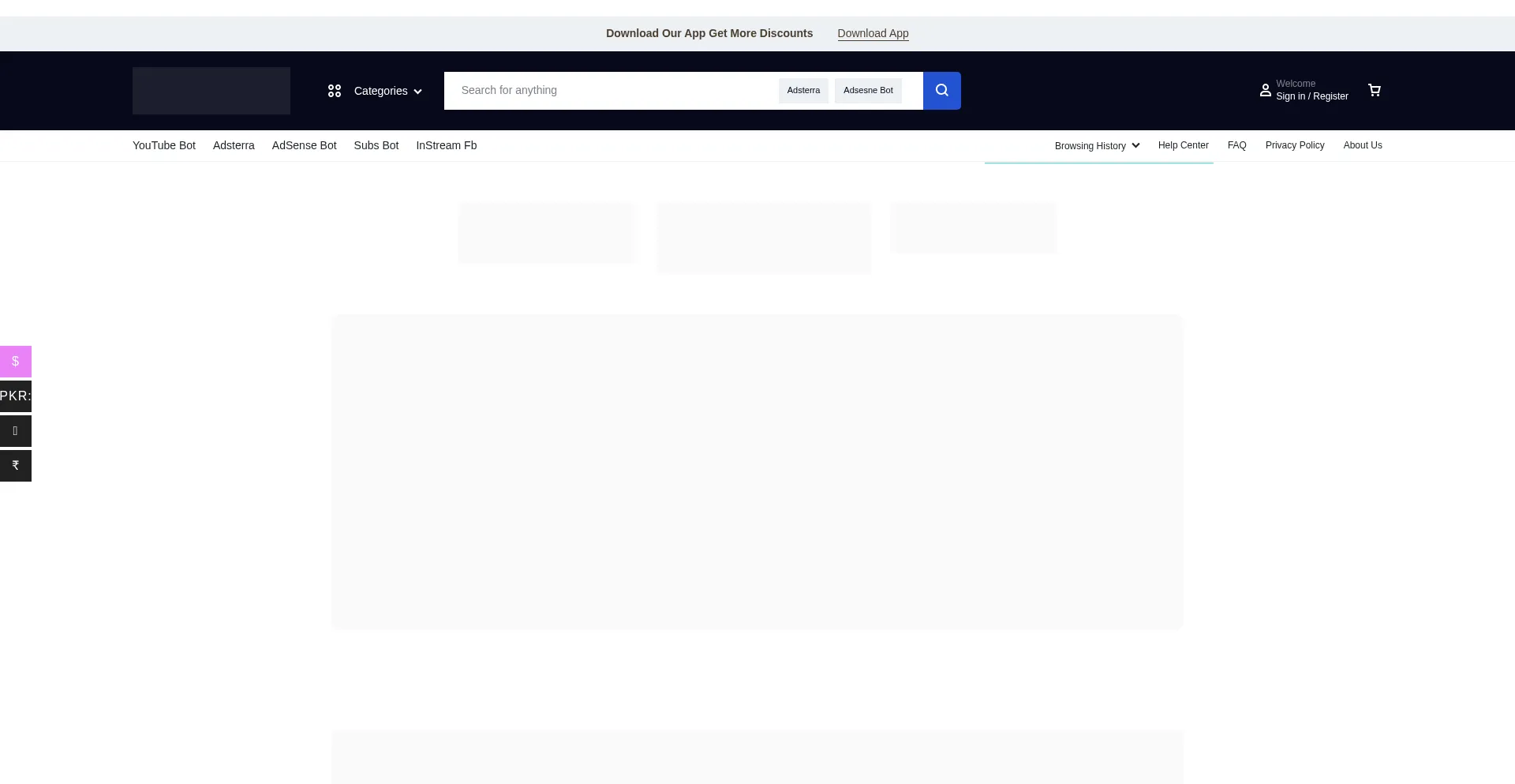 Website screenshot of Xpertmania.com