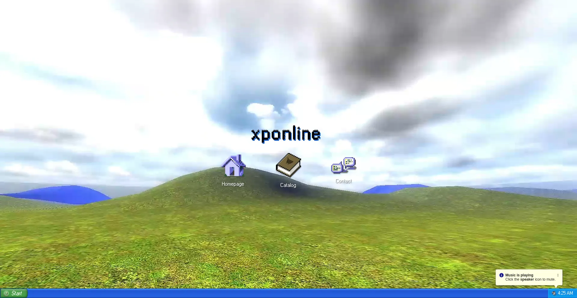 Website screenshot of Xponline.shop