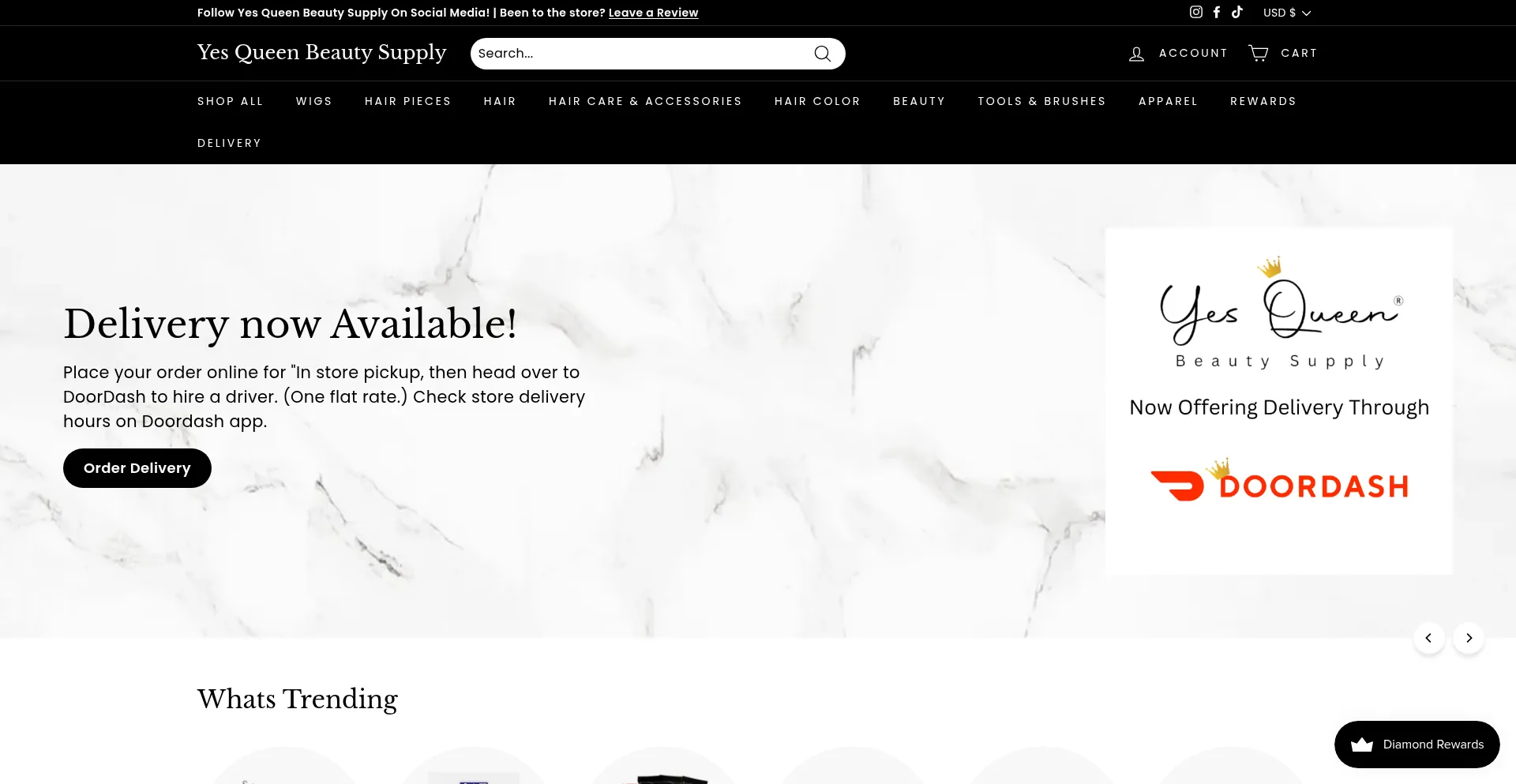 Yesqueenbeautysupply.com