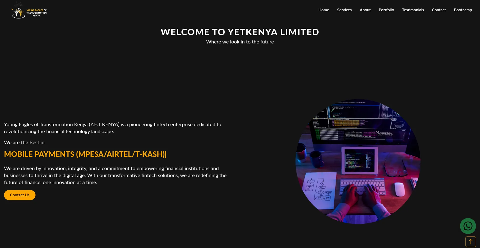 Yet-kenya.com Screenshot
