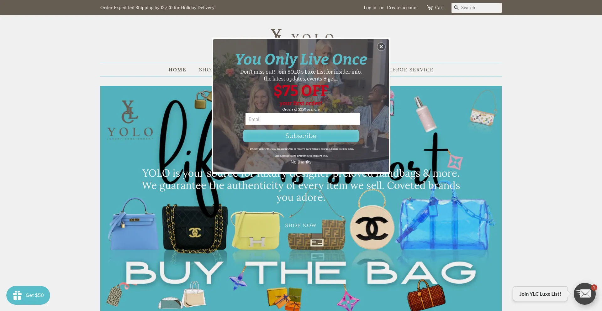 Yololuxuryconsignment.com