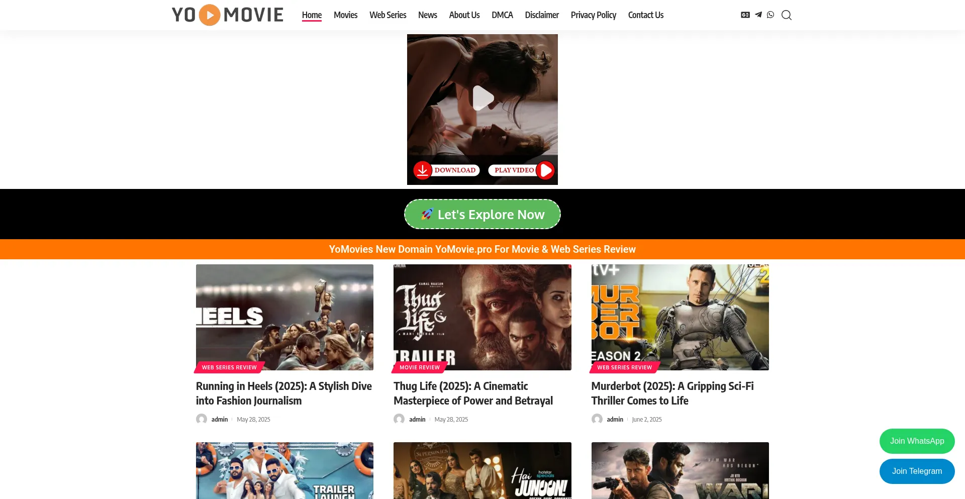 Yomovie.pro é Seguro e Confiável?
